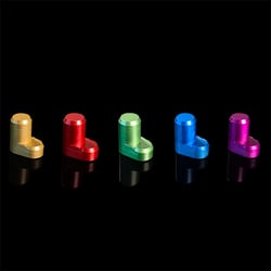 colored mouse button caps