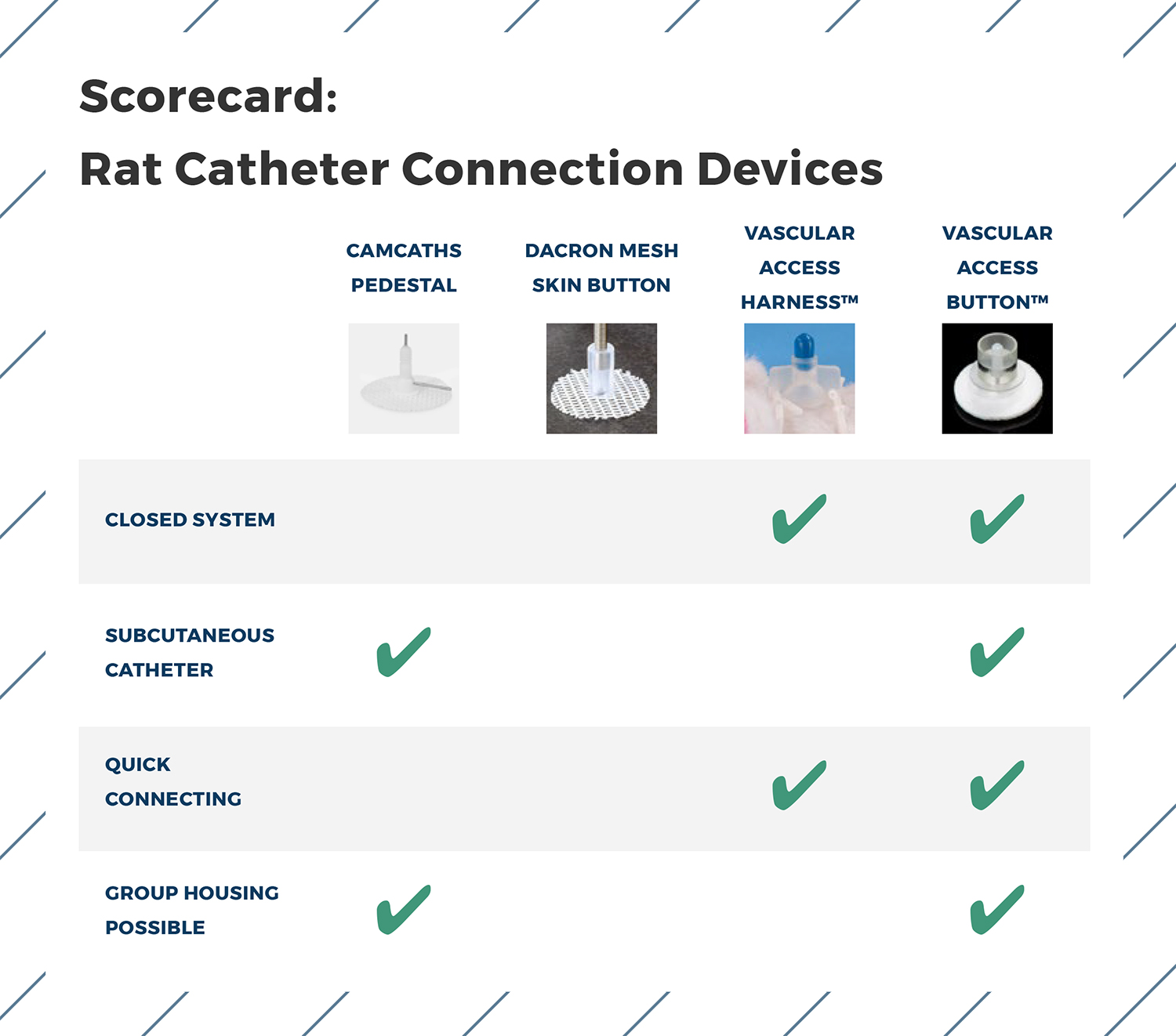 Rat Catheter Connection Scorecard