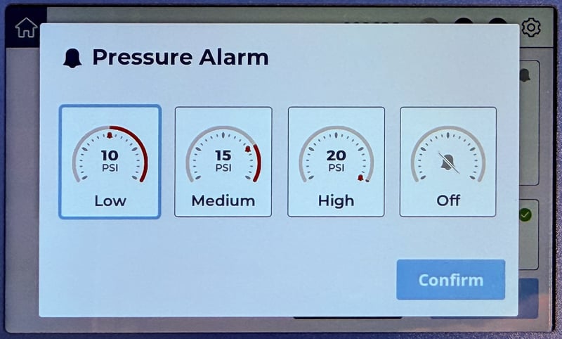 Pressure Alarm