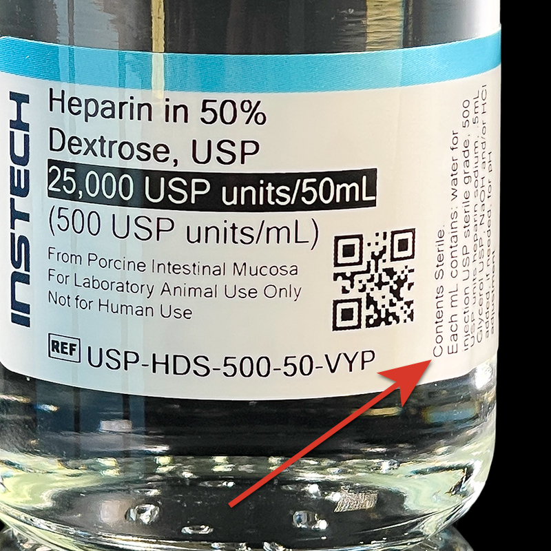 Pharmaceuticalgrade Sterile Solutions for Mice and Rats